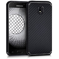 Husa pentru Samsung Galaxy J3 (2017), Silicon, Negru, 42298.01