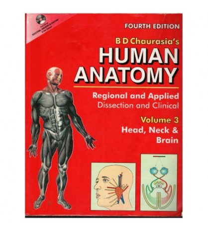 B D Chaurasia's - Human Anatomy Vol 3 Head, Neck & Brain + CD - 123172 ...