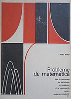 PROBLEME DE MATEMATICA DATE LA EXAMENUL DE DEFINITIVARE-HOREA BANEA