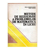 Eremia Georgescu Buzau, Eugen Onofras - Metode de rezolvare a