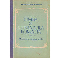 Limba Si Literatura Romana Manual Clasa X Cump Ra I Limba Si Literatura