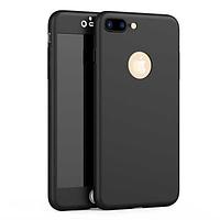 Husa telefon Iphone 7 ofera protectie 360° Ultrasubtire - Black