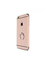 Husa Apple iPhone 7 Plus, MyStyle Elegance Luxury 3in1 Ring Rose-Gold