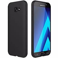 Husa Samsung Galaxy A3 2017 antisoc TPU Gel neagra