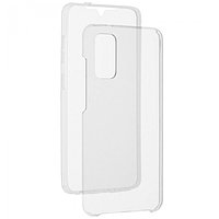 Husa pentru protectie compatibila cu Samsung Galaxy S20 FE 5G PC & Glass -360° (fata si spate), transparenta