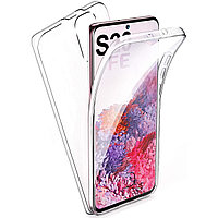 Husa pentru telefon, Smart-Tel, Silicon, 360°, Samsung Galaxy S20 FE, Transparent