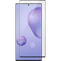 Folie compatibila cu Samsung Galaxy S22 Ultra, sticla securizata curbata, full-screen, Transparent-Negru