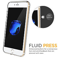 Pachet husa compatibila cu Apple iPhone 6/6S MyStyle, slim TPU transparenta, cu folie de sticla gratis
