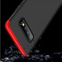 Carcasa Samsung Galaxy S10, MyStyle, 360° 3in1 Negru-Rosu