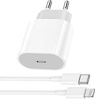 Incarcator Rapid 20W compatibil cu Apple iPhone 14/13/12/11/Pro/Pro Max/Plus/Pad/AirPods, Type-C, Cablu de