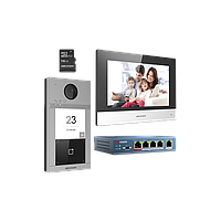 KIT videointerfon pentru o familie, Wi-Fi 2.4Ghz, monitor 7 inch -