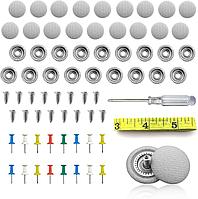 Set 60 capse pentru reconditionare tapiterie auto cu instrument de instalare