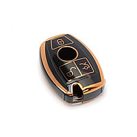Husa de protectie Premium pentru cheie Mercedes-Benz, material TPU de inalta calitate, compatibil cu Mercedes