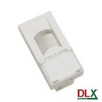 Panel cu o fereastra Keystone Jack 45x22.5 mm - DLX DLX-245-50