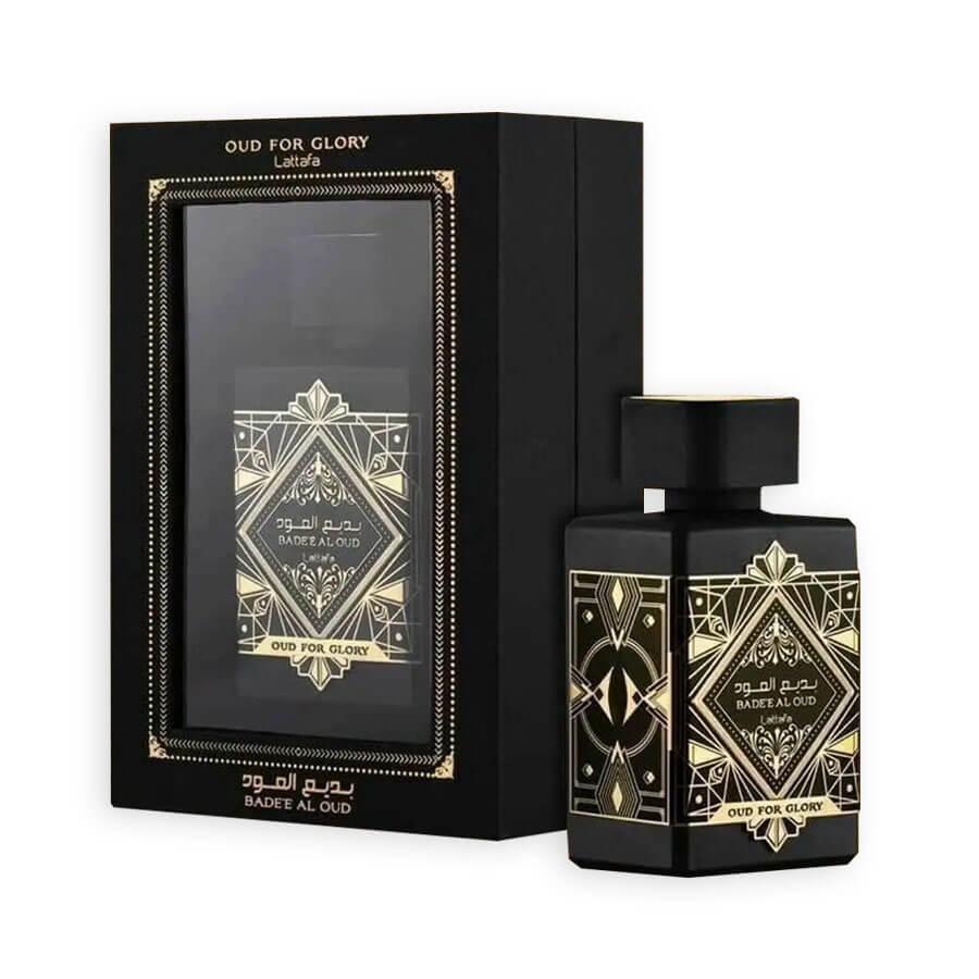 Lattafa BADE'E AL OUD FOR GLORY 100 ml apa de parfum unisex - foto 1 - id-p90481639
