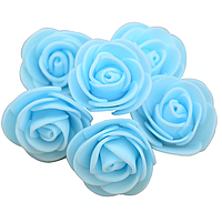 Set de 100 trandafiri de spuma, de 3 cm, bleo