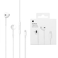 Apple - Original Wired Earphones - Lightning, In-Ear, Microphone, Volume Control, 1.2m - White