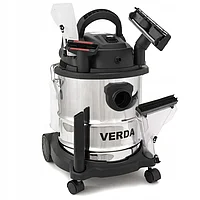 Aspirator profesional 1600 W cu functie de spalare tapiterie mocheta covoare 20 litri, cu filtru de spuma