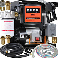 Kit pompa transfer combustibil 220V 70 litri / min 550W cu sistem Auto-Stop + Filtru de motorina Bass Polska 8218