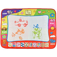 Covoras pentru desen cu apa, 2 markere incluse 78x58 cm Iso Trade MY17429