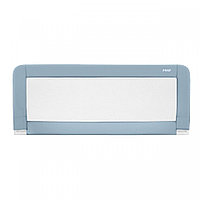 Bariera protectie anticadere pat copii, lungime 100 cm, albastru-gri, Reer Sleep'n Keep 45101
