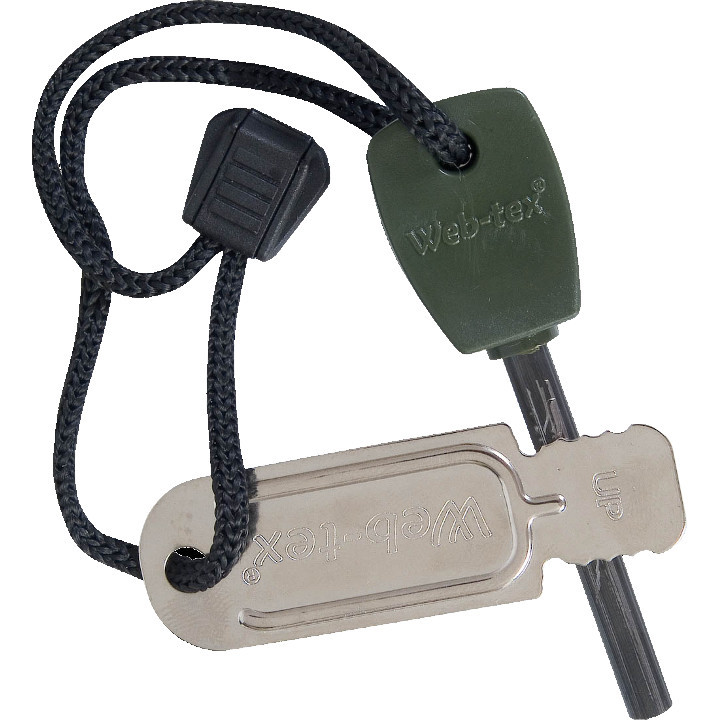 Amnar Army Web-tex, otel si magneziu, 6.5 cm, negru/verde - foto 1 - id-p98686841