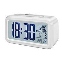 Statie meteo Bresser MyTime Duo 8010011, termometru, higrometru, alarma, alb
