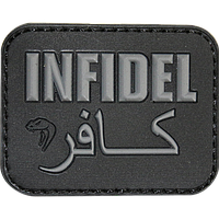 Patch Moral Infidel - Black