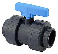 Robinet cu bila cu olandezi din PVC-U d 63mm