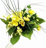 Buchet de trandafiri galbeni