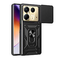 Husa pentru Infinix Note 40, Techsuit CamShield Series, Black