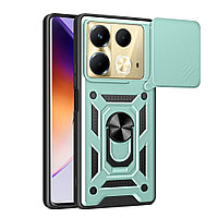 Husa pentru Infinix Note 40, Techsuit CamShield Series, Green