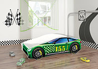 Pat Tineret MyKids Race Car 04 Green-160x80