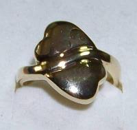 Inel pacat cu aur de 14 k