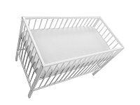 Cearceaf cu elastic MyKids Alb 120x60