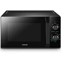 Cuptor cu microunde Toshiba 20 l, 5 trepte de putere,800 W, Decongelare, Iluminare LED, Negru