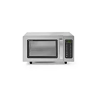 Cuptor microunde profesional, programabil, 25 lt, digital, corp inox, putere iesire 1000W, memorie 100
