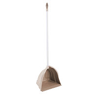 Faras din plastic, adanc, mic, cu coada lunga, Y420, maro, latime 260 mm, inaltime 1 m