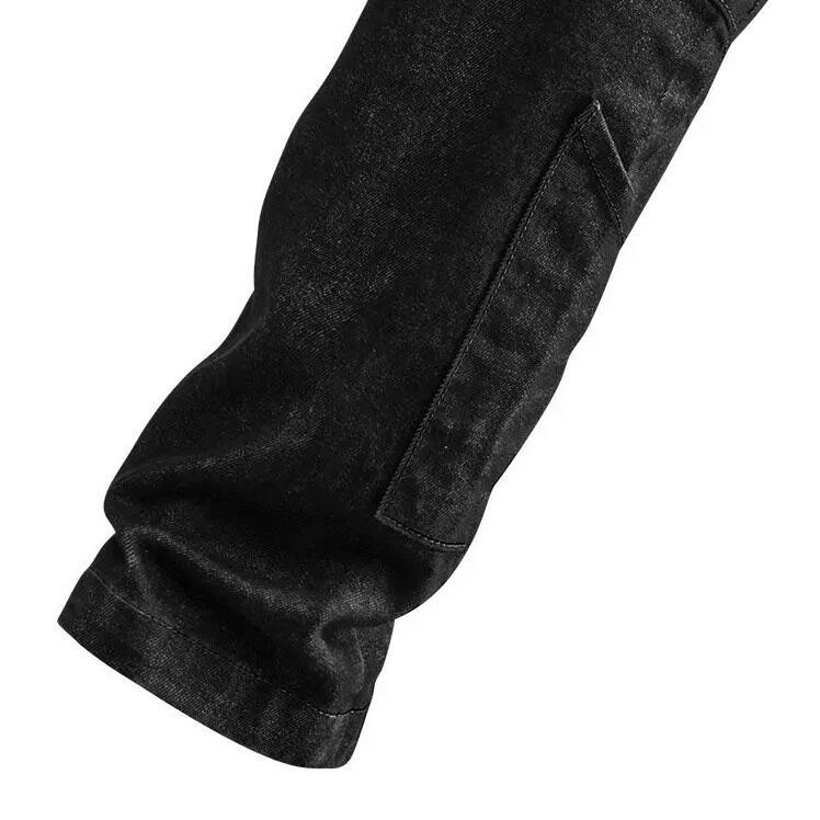 Pantaloni de lucru cu 5 buzunare, model DENIM, negru, marime XXL, NEO - foto 2 - id-p90653674