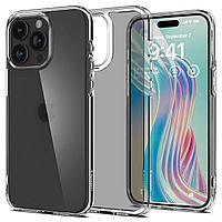 Husa Spigen Ultra Hybrid pentru iPhone 15 Pro, Frost Clear