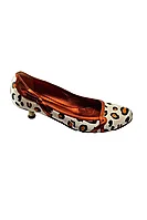 Pantofi dama,material textil, multicolor, 37 EU