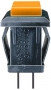 Intrerupator Fara Retinere, Portocaliu, 0,5a, 250v, 14x14x19mm, 124636