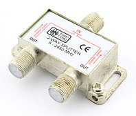 Spliter Satelit 2 Cai, 5-2450mhz, Power Pass - 200336