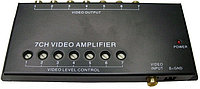 Distribuitor Video Cu Amplificare, 7 Canale, Video Booster - 113204