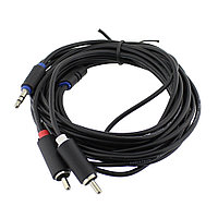 Cablu Jack 3,5mm Tata - 2 X Rca Tata, 5m, Cabletech - 401834