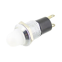 Indicator Cu Bec, 6,3v, 13x27mm, Alb - 124823