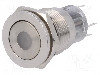Intrerupator Anti-vandalism, On-(on), O19mm, Onpow - Las1-agqpf-11d/r/12v/s