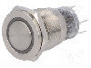 Intrerupator Anti-vandalism, On-(on), O19mm, Onpow - Las1-agqpf-11e/r/12v/s