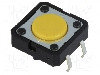 Microintrerupator, 12x12mm, Off-(on), Spst-no, Omron Ocb - B3f-4005