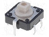 Microintrerupator, 12x12mm, Off-(on), Spst-no, Omron Ocb - B3f-4150